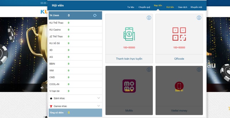 Kubet - Nhà cái cá cược đỉnh cao tại khu vực châu Á 6 Nạp Tiền Tại Nhà Cái Ku Không Khó Khăn Mà Chỉ Mất Vài Giây