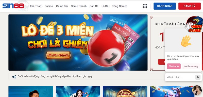 Sin88 - Đôi nét về nhà cái và sức hấp dẫn không thể chối từ 1 Sân Chơi Thu Hút Hàng Ngàn Anh Em Tham Gia Cá Cược