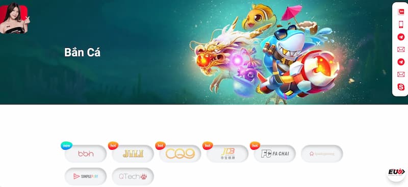 EU9 - Nhà cái uy tín, link vào uy tín 2024 an toàn nhất 4 Bắn Cá