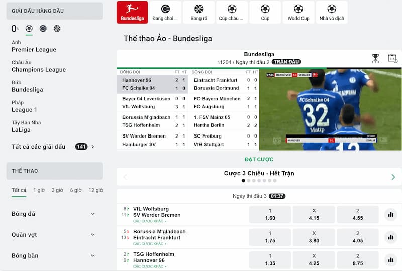 LEON - Trang nhà cái cá cược online uy tín, đáng chơi nhất 4 Thể Thao Ảo