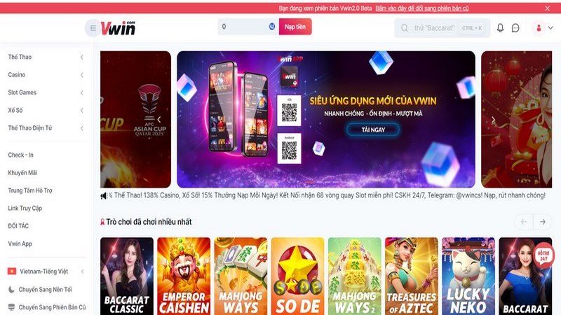 Đăng ký Vwin - Hướng dẫn cách thức thực hiện siêu tốc 1 Truy Cập Vào Trang Chủ Vwin Và Chọn Mục Đăng Ký Tài Khoản