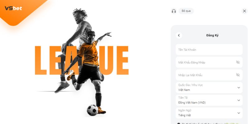 VSBET - Nhà Cái Được Game Thủ Yêu Thích Nhất Năm 2026 4 Hướng Dẫn Tân Thủ Tạo Tài Khoản Vsbet